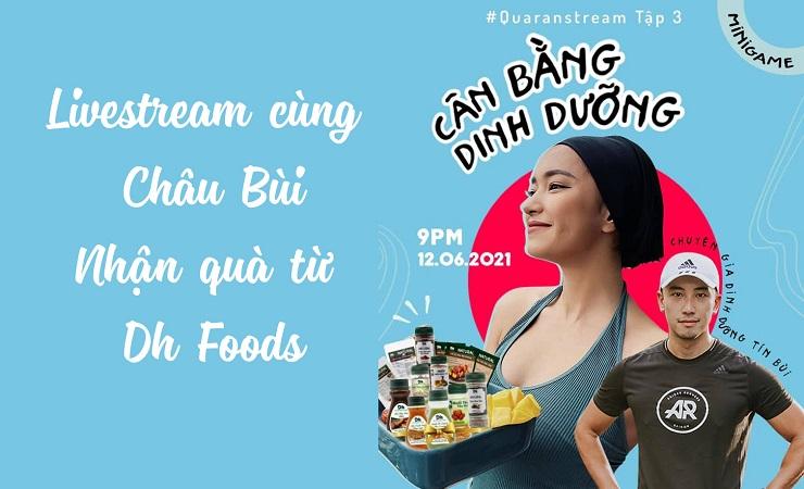 Hẹn Hò cùng Châu Bùi - Nhận quà Dh Foods