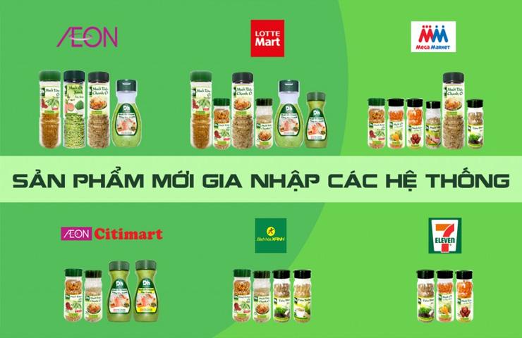 Chào mừng sản phẩm Dh Foods gia nhập các hệ thống